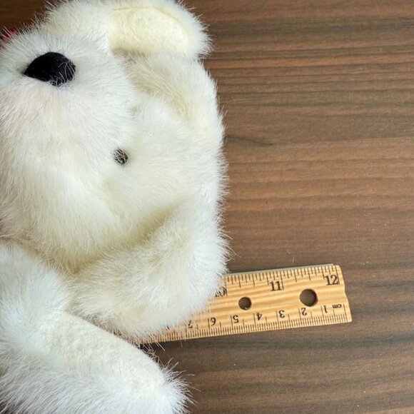 Vtg 90's Boyds Bears Valerie B Bearhugs w Tags Hearts Red White 510301 Teddy 10" - Picture 8 of 10